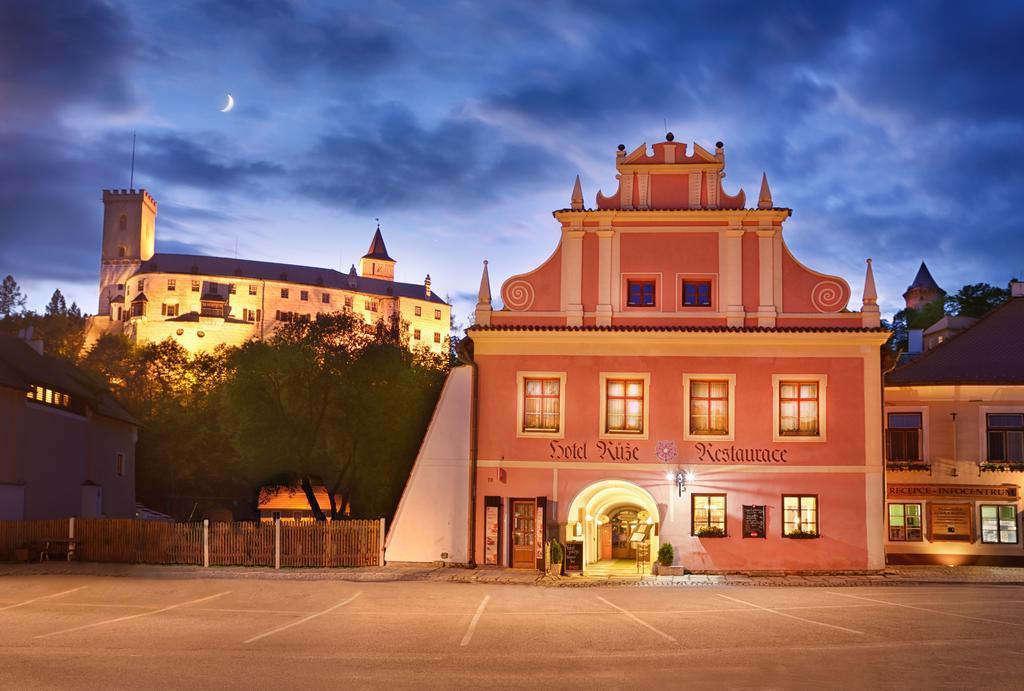 Hotel Ruze Rožmberk nad Vltavou Exterior foto